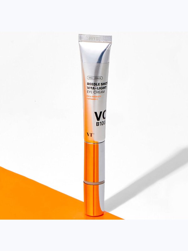 Массажный крем для век с микроиглами и витамином B3 VT Cosmetics Reedle Shot Vita-light Eye Cream