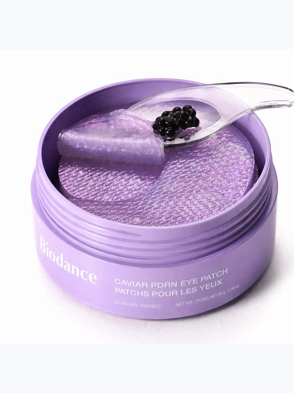 Гидрогелевые патчи для век с ПДРН и икрой Biodance Caviar PDRN Eye Patches