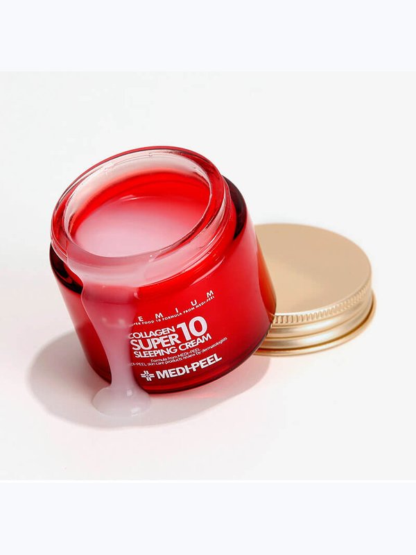 Омолаживающий ночной крем для лица с коллагеном Medi-Peel Collagen Super10 Sleeping Cream