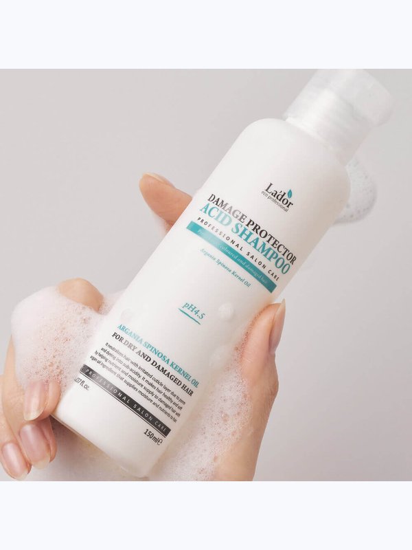 Защитный шампунь для поврежденных волос Lador Damaged Protector Acid Shampoo 150 мл