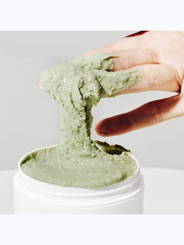 Очищающее средство с зелёным чаем и центеллой Arencia Fresh Green Rice Mochi Cleanser
