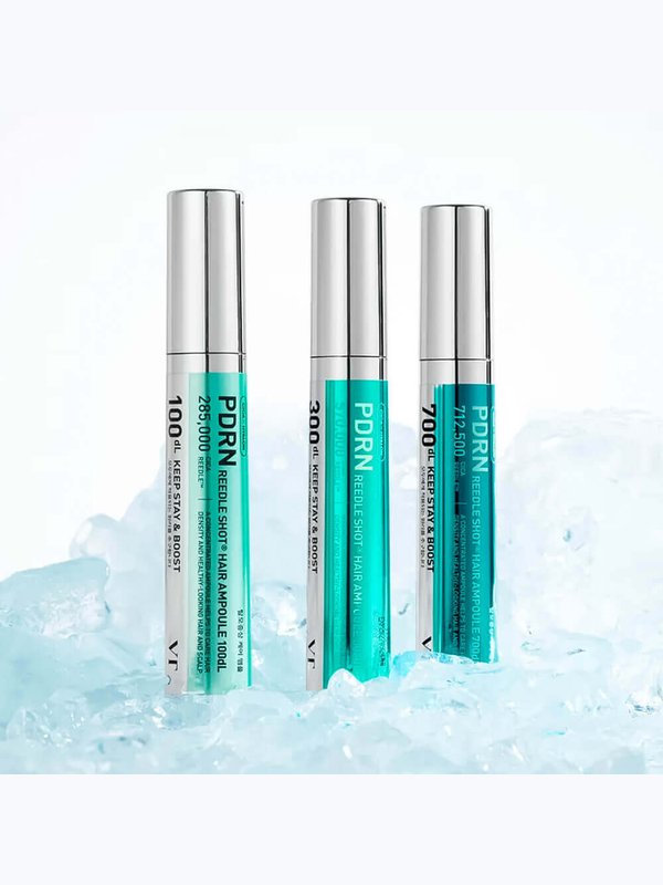 Интенсивная ампула для волос с микроиглами и ПДРН VT Cosmetics 700dL