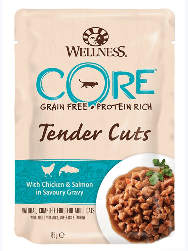 TENDER CUTS ПАУЧИ В ВИДЕ НАРЕЗКИ В СОУСЕ ДЛЯ КОШЕК, 85гр.