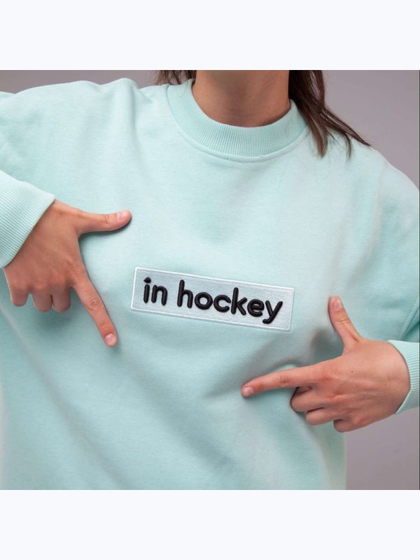 In hockey / свитшот / Мятный