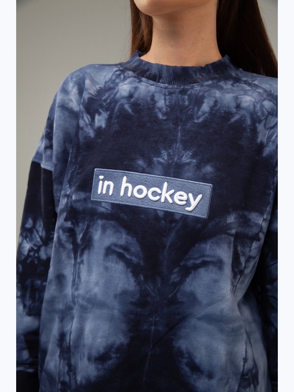 In hockey / свитшот / Тай-Дай