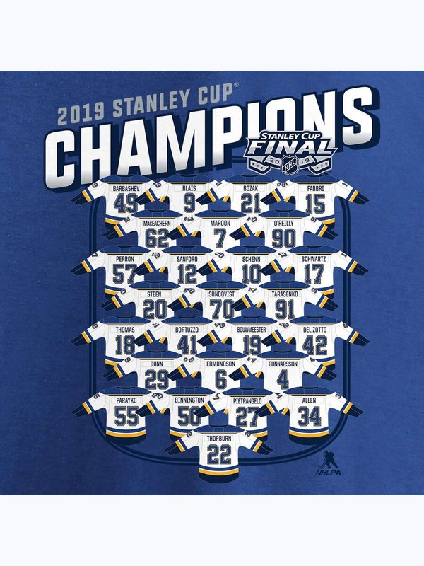 Футболка St. Louis Blues - Синий