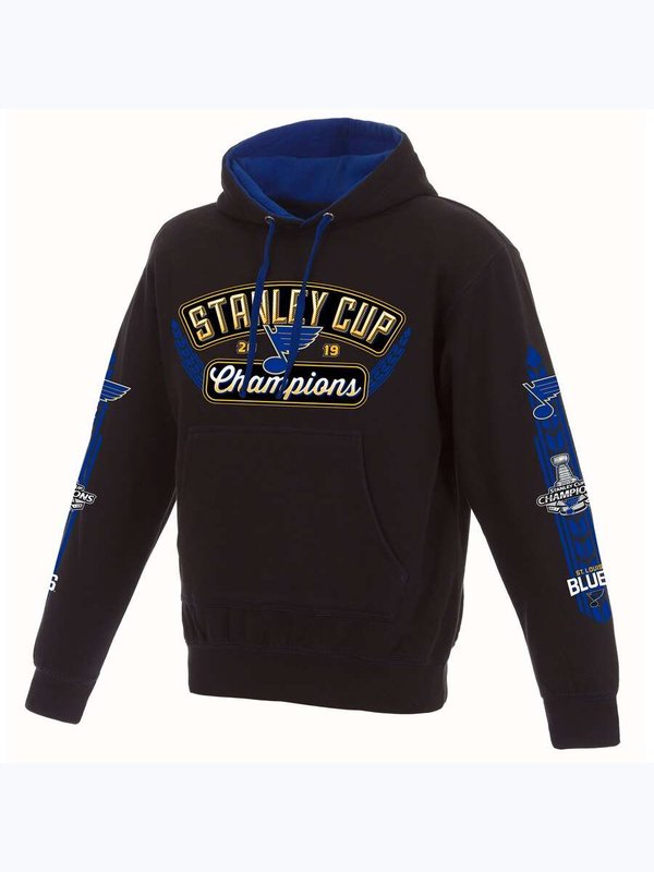Толстовка с капюшоном St. Louis Blues - Тёмно-синий