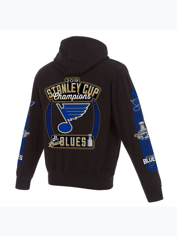 Толстовка с капюшоном St. Louis Blues - Тёмно-синий
