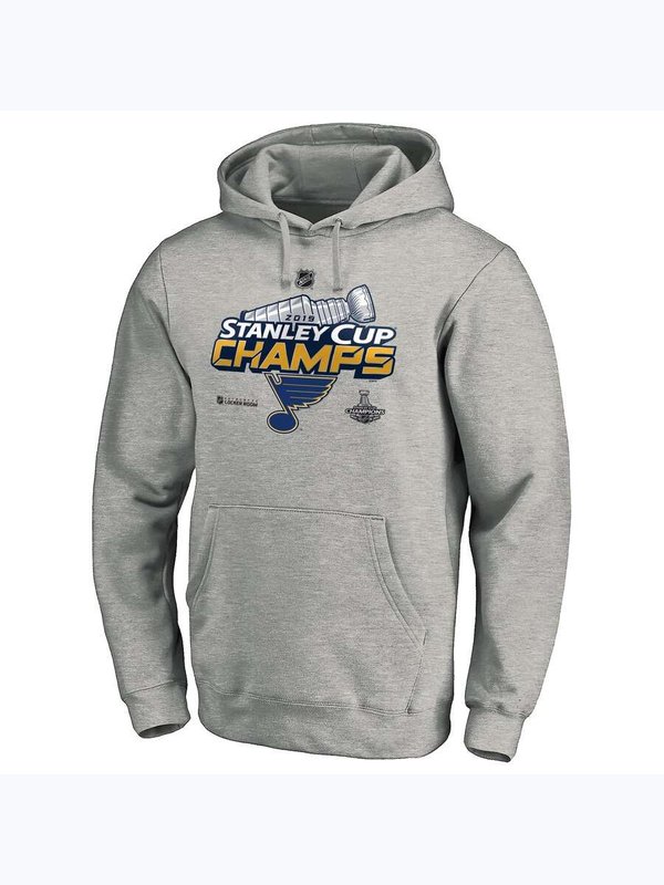 Толстовка с капюшоном St. Louis Blues - Серый