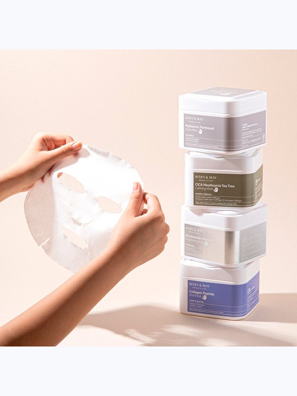 Набор тканевых масок c пептидами Collagen Peptide Vital Mask, 30 шт