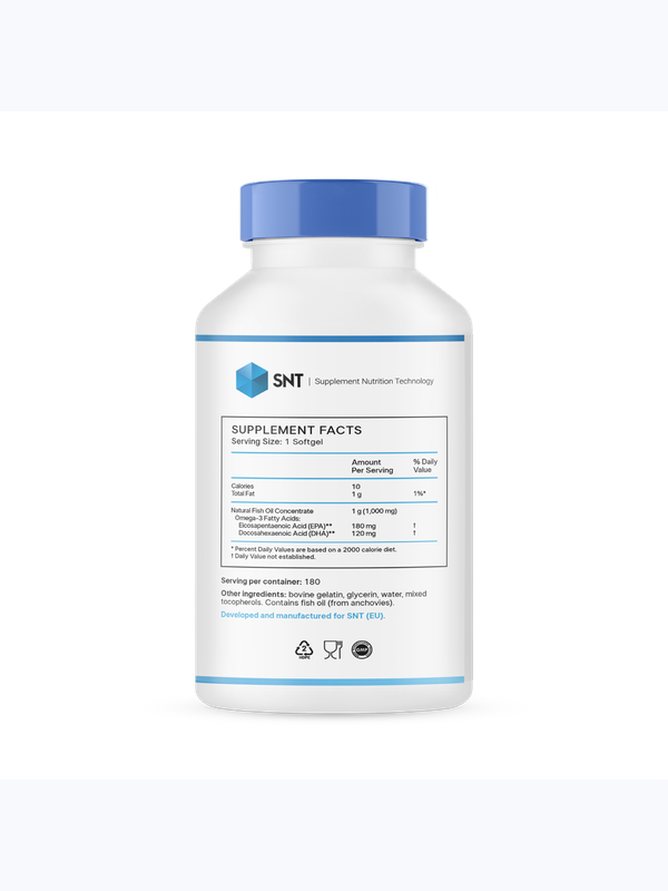 SNT Omega-3 Regular, 180 капсул