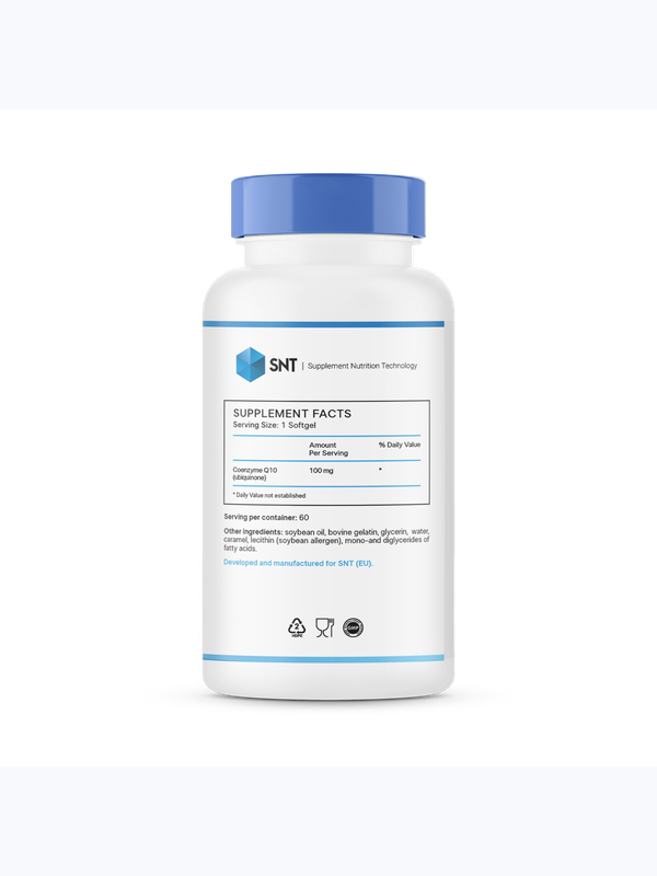 SNT Coenzyme Q10 100 mg, 60 капсул
