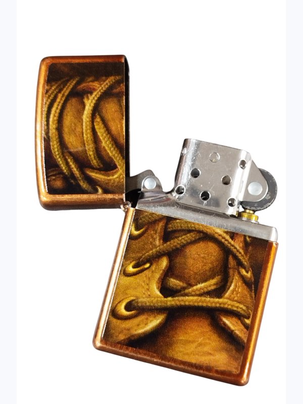 Зажигалки Zippo Шнурки для ботинок, Инь Янь, Роза