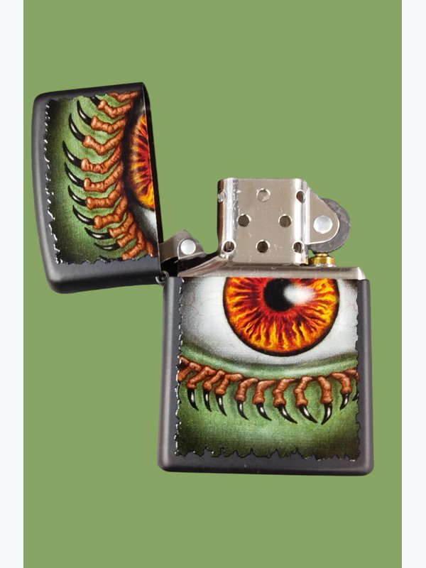 Зажигалки Zippo Черный кот, Глаз монстра, Маска черепа