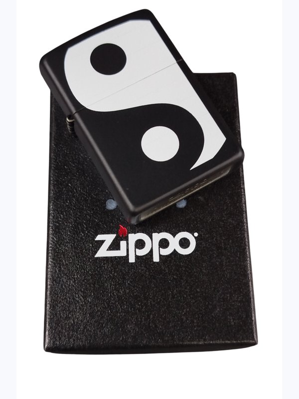 Зажигалки Zippo Шнурки для ботинок, Инь Янь, Роза