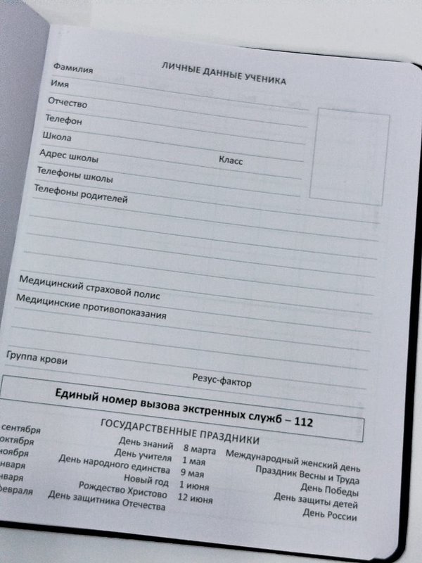 Дневник 1-11 кл "Давайте не поддаваться спокойствию" искусственная кожа deVente кк 49959