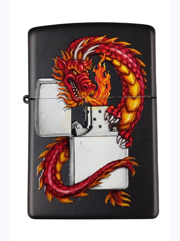 Зажигалки Zippo Дракон, Кот-пицца, Панда