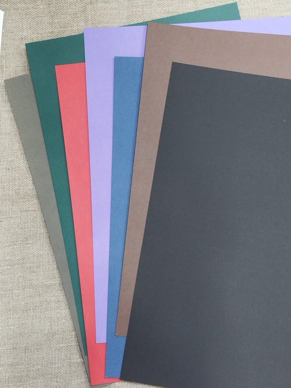 Бумага для художественных работ COLORED PAPER А3 ,7л 7цв,280г/м2 deVente кк 50010