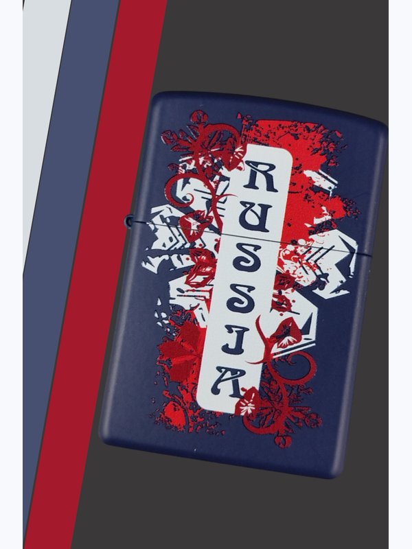 Зажигалка Zippo РОССИЯ, Матрешка2, Паук