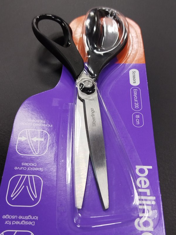 Ножницы  Easycut 200, 18 см, эргономичные ручки Берлинго кк 6685