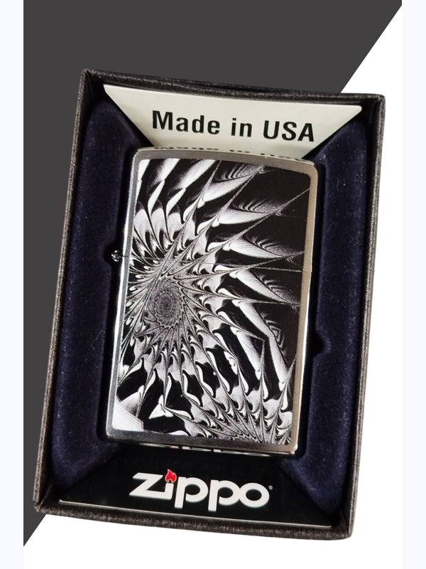 Зажигалка Zippo Отпечаток ноги на песке, Металлический абстракт, Ковбойская пара
