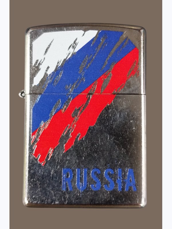 Зажигалки ZIPPO Поцелуй меня, я русская; Российский Флаг; Матрешка