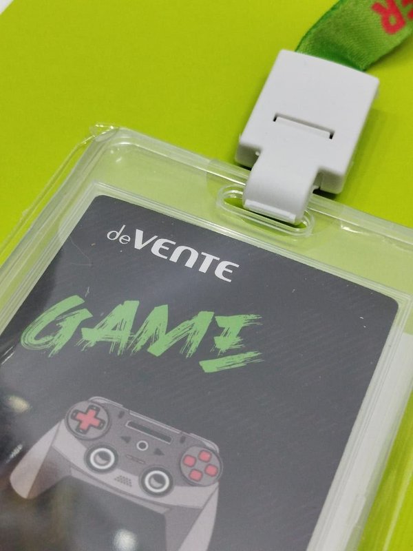 Бейдж пластиковый GAME ZONE deVente кк 50029