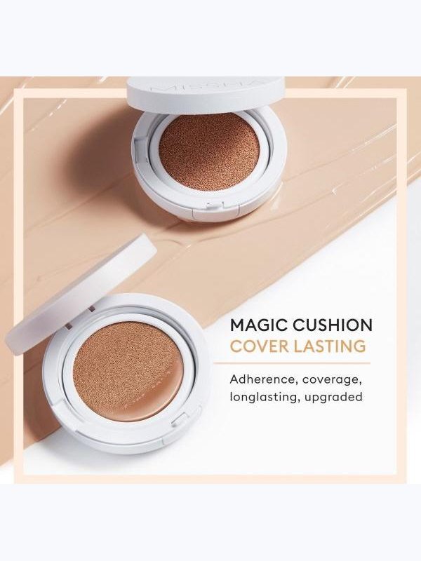 Классический тональный кушон MISSHA M Magic Cushion Cover Lasting SPF50+/PA+++