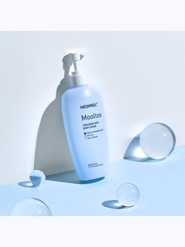 Гидрирующий аква-лосьон для тела Medi-Peel Mooltox Hyaluron Layer Body Lotion, 400мл