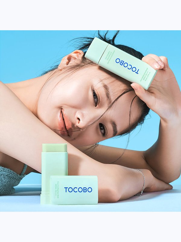 Успокаивающий солнцезащитный стик Tocobo Cica Cooling Sun Stick SPF50+ PA++++