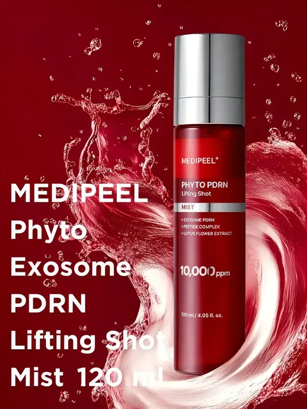 Двухфазный мист с инновационной лифтинг-формулой MEDIPEEL⁺ Phyto Exosome PDRN Shot Mist (120ml)