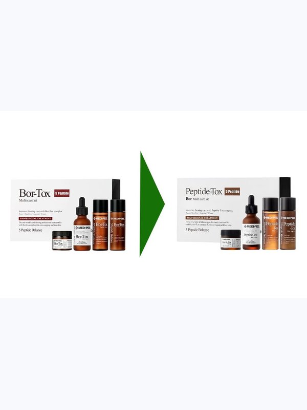 Лифтинг-набор с эффектом ботокса Medi-Peel Peptide-Tox Bor Multi Care Kit (30ml+30ml+30ml+50ml)