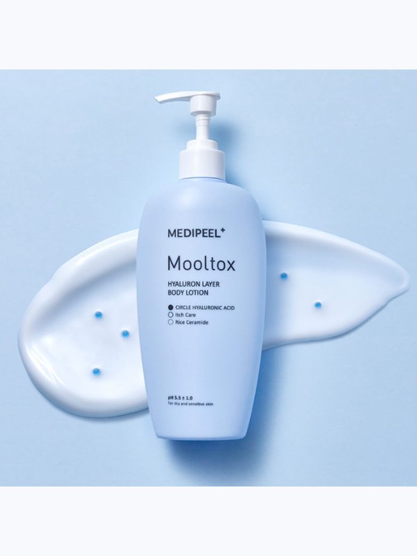 Гидрирующий аква-лосьон для тела Medi-Peel Mooltox Hyaluron Layer Body Lotion, 400мл