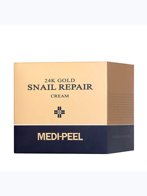 Премиум крем с улиткой и 24К золотом MEDIPEEL⁺ 24K Gold Snail Repair Cream (50g)