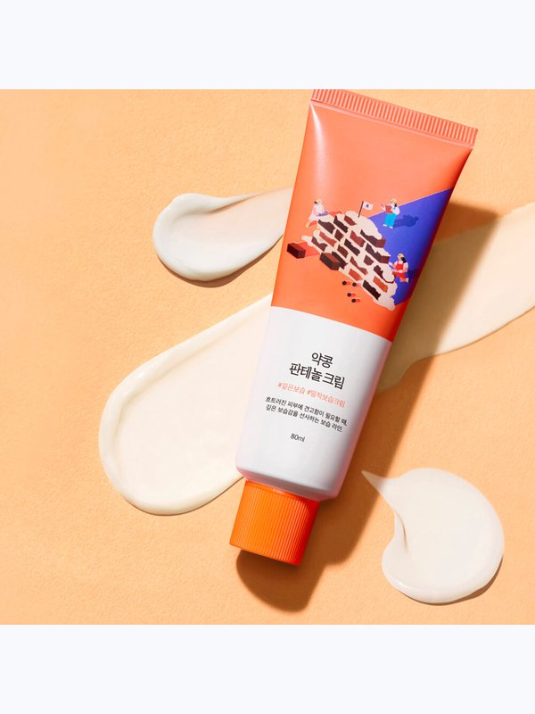 Крем барьерный с чёрной соей и пантенолом Round Lab Soybean Panthenol Cream 80 ml