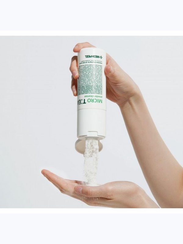 Глубоко очищающая энзимная пудра MEDIPEEL⁺ Micro Tea Powder Cleanser (70г)