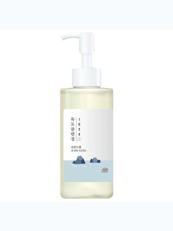 Лёгкое гидрофильное масло с морской водой Round Lab 1025 Dokdo Cleansing Oil, 200мл