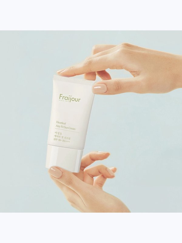 [Fraijour] Солнцезащитный крем Heartleaf Airy Fit Sun Cream SPF 50+ PA ++++, 50 мл