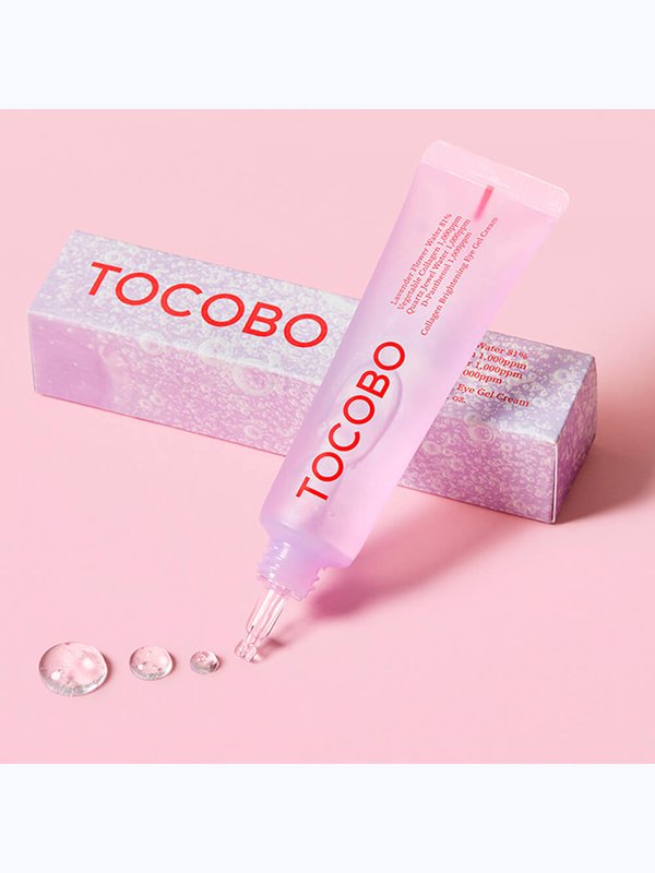 Гель для кожи вокруг глаз осветляющий коллагеновый TOCOBO Сollagen brightening eye gel cream, 30мл