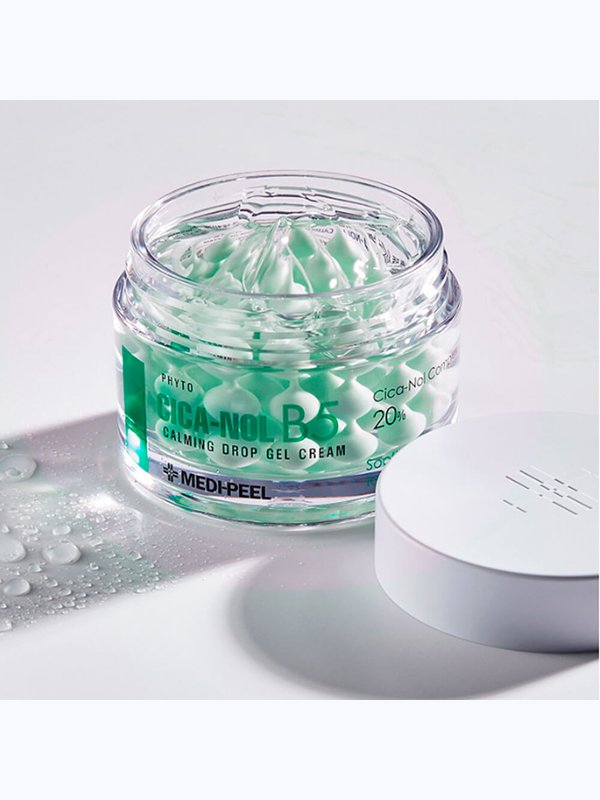Успокаивающий капсульный крем-гель MEDIPEEL⁺ Phyto Cica-Nol B5 Calming Drop Gel Cream (50ml)