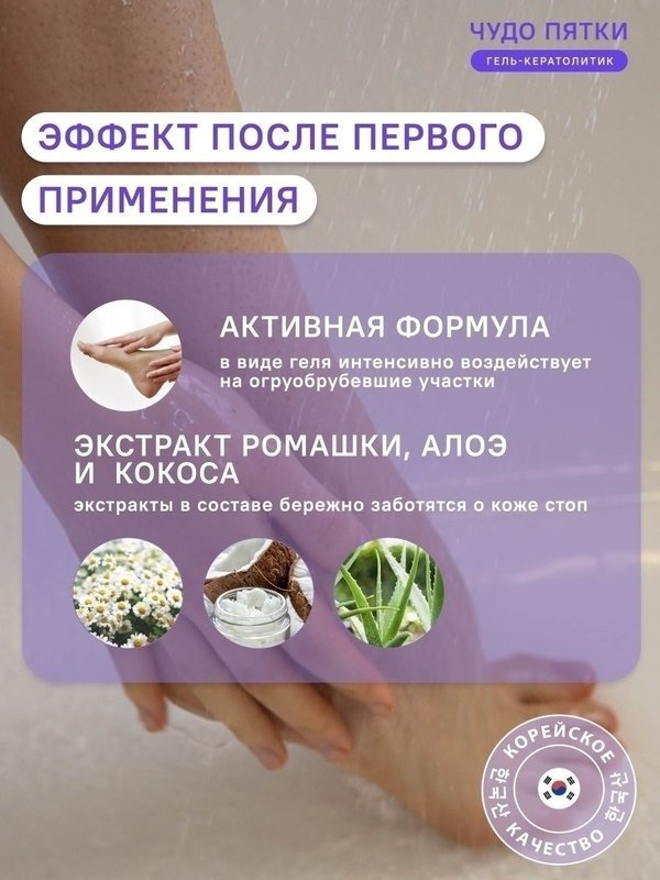 Гель для педикюра "Чудо пятки", 250 мл