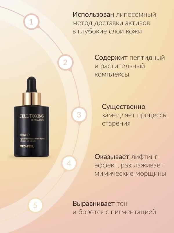 Омолаживающий набор со стволовыми клетками MEDIPEEL⁺ Cell Toxing Dermajours Essential Set
