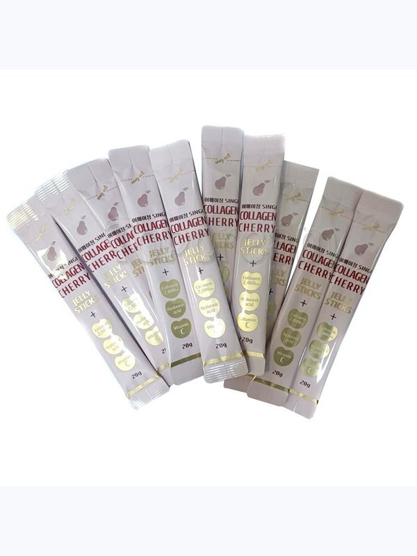 Желе коллагеновое (вишня) SINGI COLLAGEN CHERRY JELLY STICKS (20g*10ea)