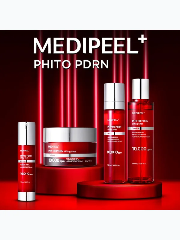 Пептидный лифтинг-тонер с ПДРН MEDIPEEL⁺ Phyto Exosome PDRN Lifting Toner (130ml)