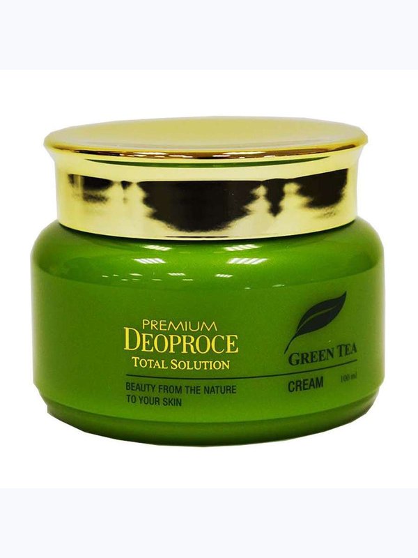 [Deoproce] Крем с экстрактом зеленого чая DEOPROCE Premium Green Tea Total Solution Cream, 100мл.