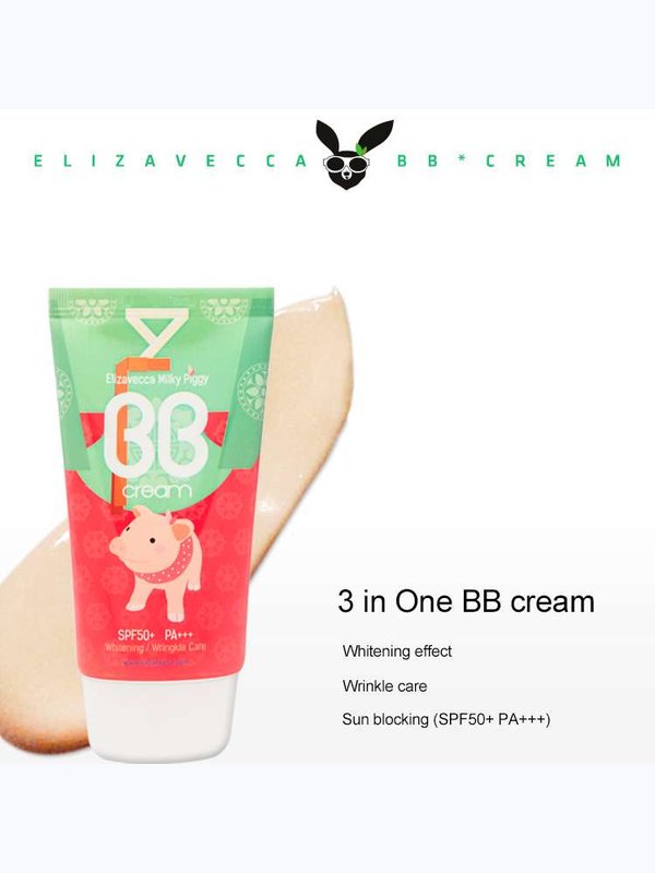 Тональный BB крем Elizavecca Milky Piggy BB Cream, SPF50+/PA+++  50мл.