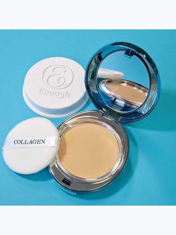 Увлажняющая коллагеновая пудра Enough Collagen Hydro Moisture Two way cake SPF25 13гр + 13гр