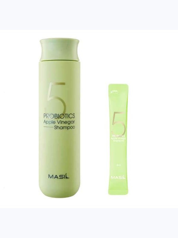 [Masil] Шампунь с яблочным уксусом 5 Probiotics Apple Vinergar Shampoo