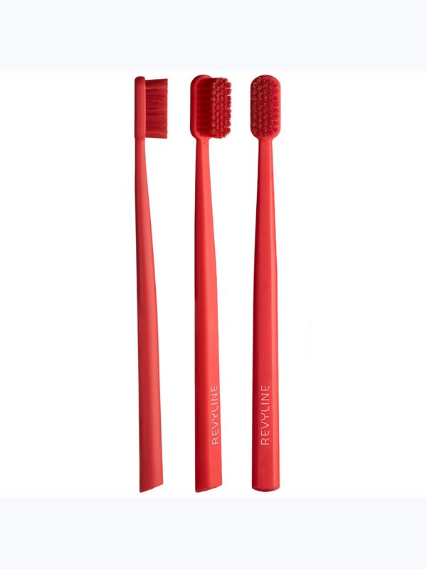 Набор зубных щеток Revyline SM6000 DUO Red + Black by Dr. Baburov