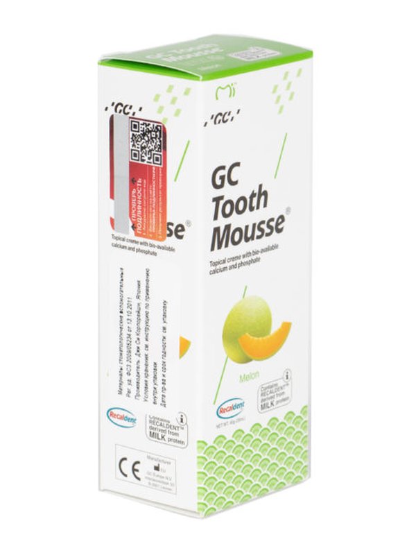 Tooth Mousse Тус Мусс. Реминерализирующий зубной гель